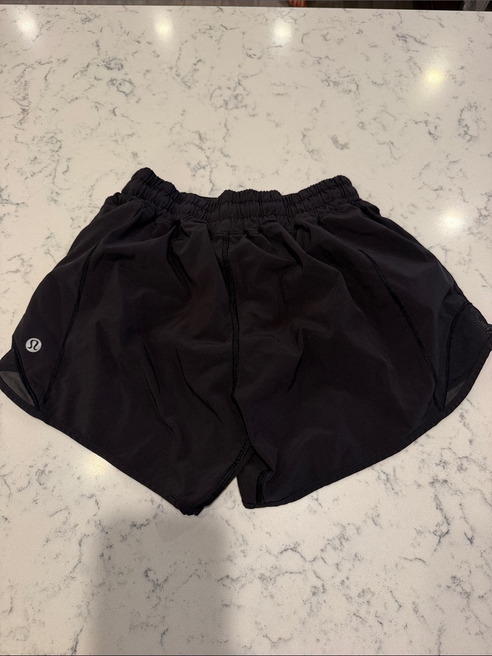 lululemon athletica Black Hotty Hot Shorts